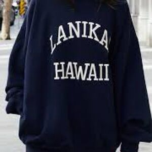 Brandy Melville Navy Crew Neck Sweater